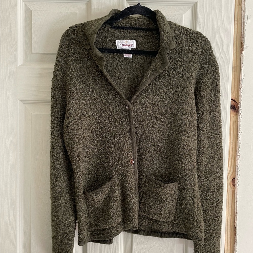Green Worthington Vintage button down blazer